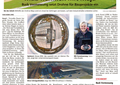 luftbildvermessung, orthofoto, schrägaufnahme, drohne, buck vermessung, tiny planet, hna